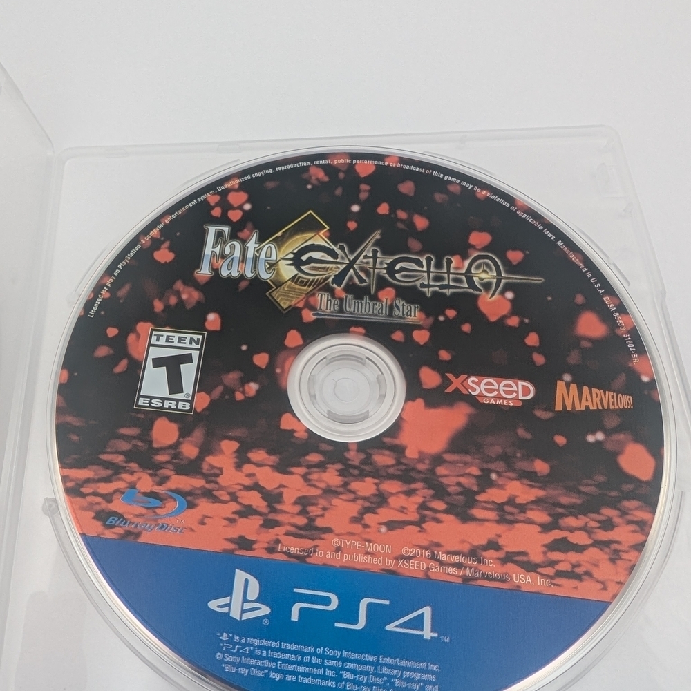 Fate/Extella: The Umbral Star - Playstation 4 PS4 - CD Only
